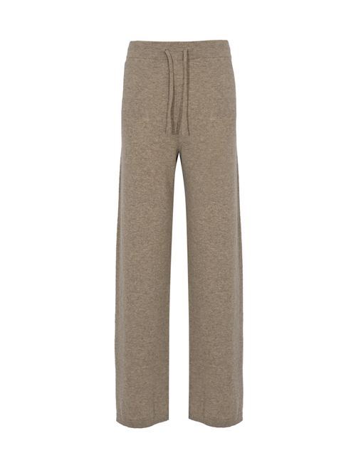 Pantalone in misto lana e cashmere Greige Alpha studio | AD-4245Q2016